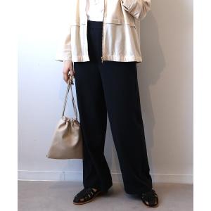 パンツ 「L〜5L 大きいサイズ」ストレッチワイドパンツ レディース