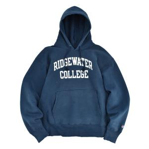 パーカー 「USED」90’s Champion “RIDGEWATER COLLEGE” リバースウィーブ フーディ メンズ レディース