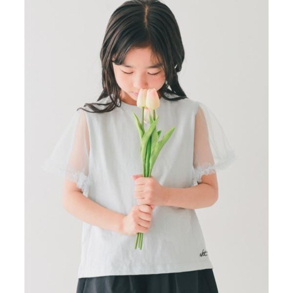 tシャツ NHT/エヌエイチティー フレアー Tシャツ キッズ 子供服 女の子