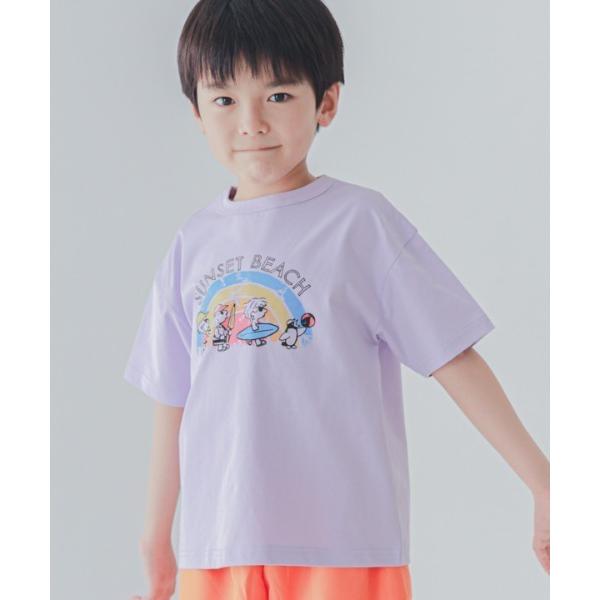 tシャツ Jeans-b 2nd/ジーンズベーセカンド SUNSET BEACH Tシャツ キッズ ...