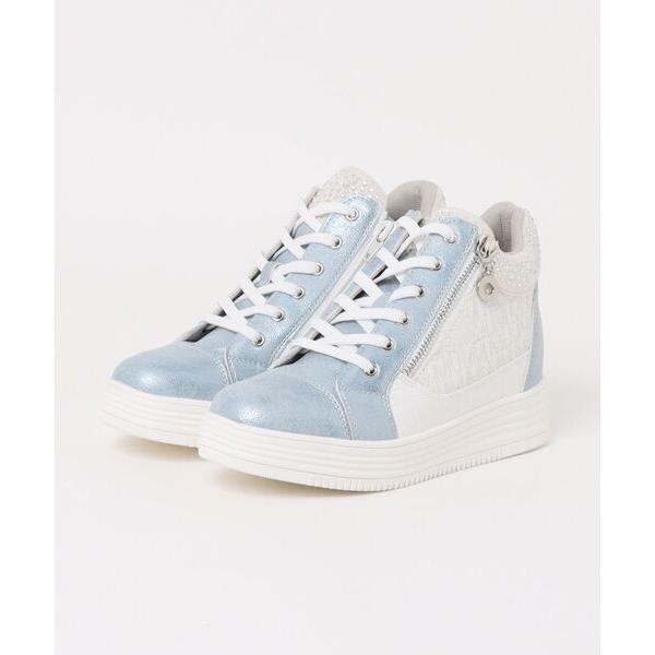 スニーカー 「MUUM」ムーム　厚底インヒールスニーカー　WX7835 レディース