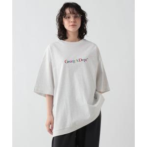 tシャツ カラー刺繍プリントTシャツ メンズ レディース
