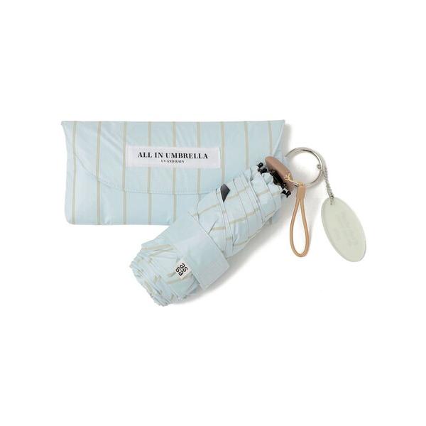 折りたたみ傘 assa:ALL IN UMBRELLA ポーチ付き 折り畳み傘(晴雨兼用・親骨50c...