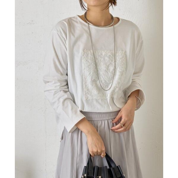 tシャツ カットジャガードロンT レディース