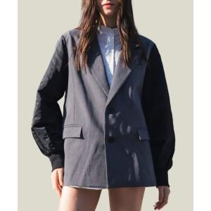 「LEANN MOMENT」 テーラードジャケット MEDIUM グレー レディース