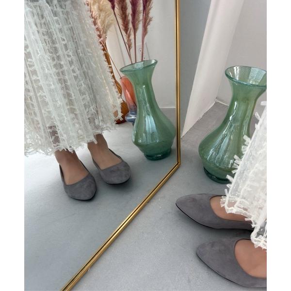 「ORiental TRaffic」 フラットパンプス 34 グレー レディース