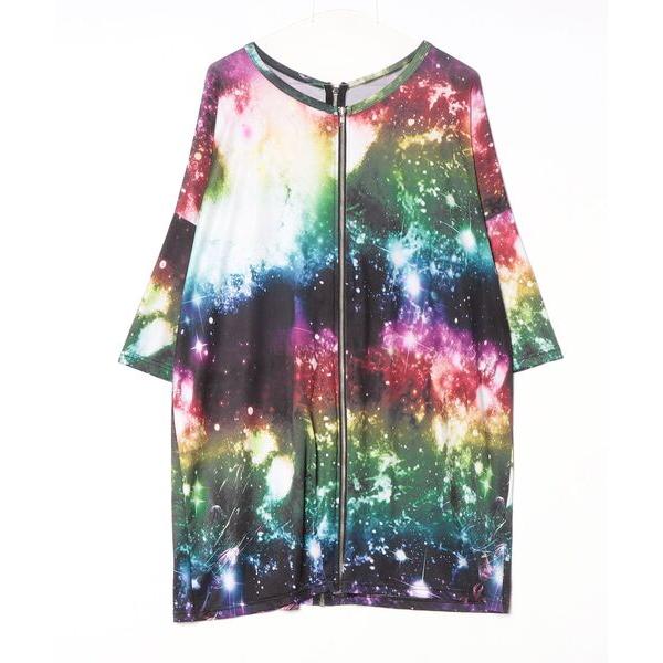 「ankoROCK」 花柄カーディガン FREE ブラック レディース