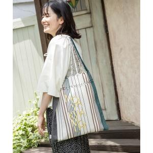 「niko and...」 トートバッグ FREE ブラック レディース