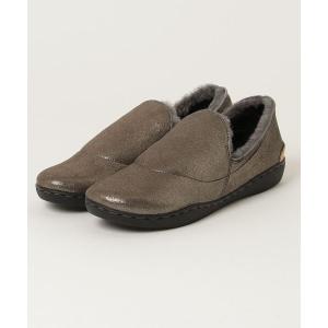 「yuko imanishi +」 スリッポン 38 ゴールド レディース