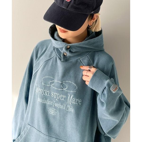 「Java」 プルオーバーパーカー MEDIUM ブルー メンズ