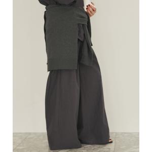 ワイドパンツ パンツ relaxy shirt パンツ レディース
