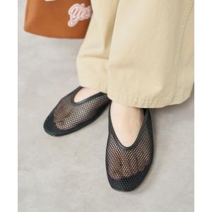 シューズ REMME/レメ メッシュフラットパンプス レディース