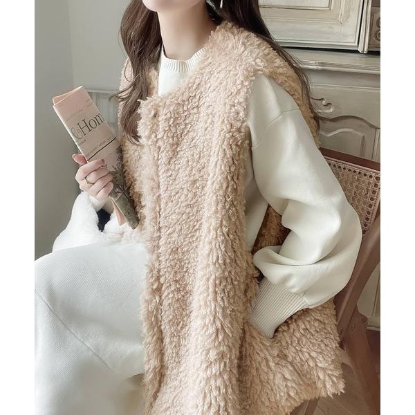 「Java」 ベスト SMALL ベージュ レディース