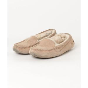 「UGG」 モカシンシューズ 25cm ベージュ レディース