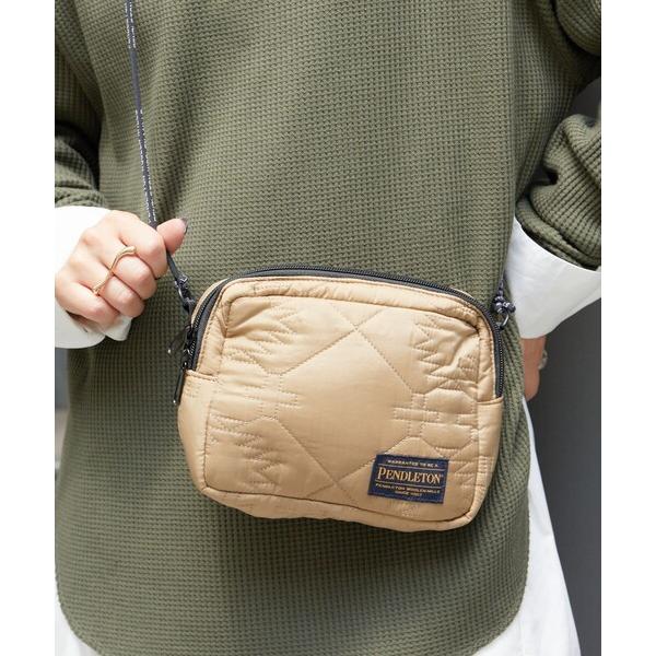 「FREAK'S STORE」 ショルダーバッグ ONE SIZE ベージュ レディース