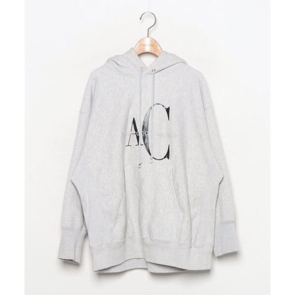 「AMERICANA」 プルオーバーパーカー - グレー レディース