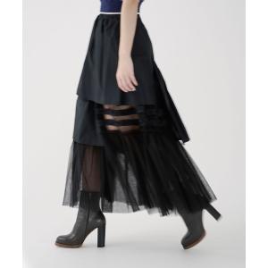 「qumerry.」 スカート SMALL ブラック レディース