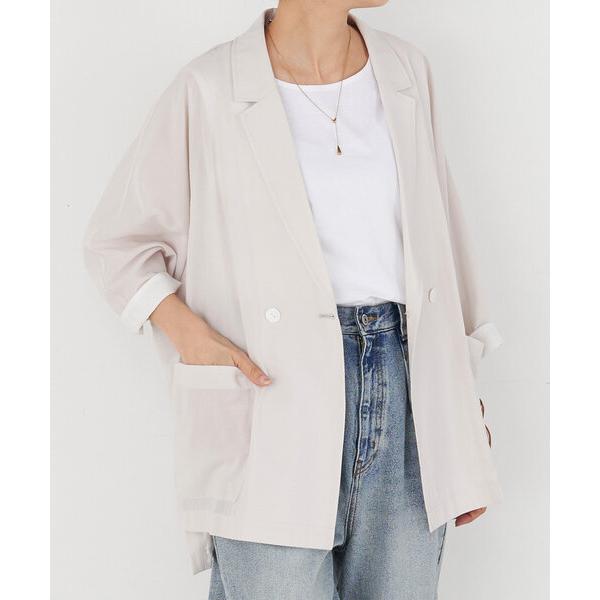 「BEARDSLEY」 ジャケット FREE グレイッシュベージュ レディース