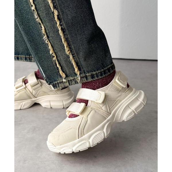 「Java」 ローカットスニーカー SMALL アイボリー レディース