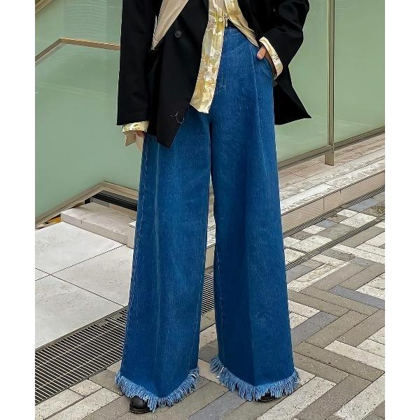 「renya made in INTER FACTORY」 デニムパンツ MEDIUM インディゴブ...