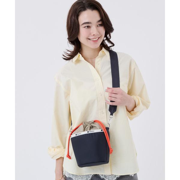 ショルダーバッグ バッグ SM DRAWSTRING BUCKET ディープシーベージュ/マンダリン...
