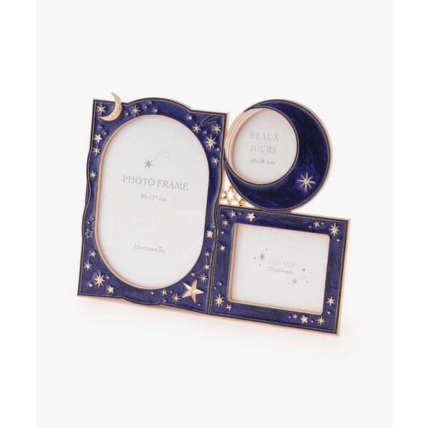 写真立て 天体モチーフ3面フォトフレーム