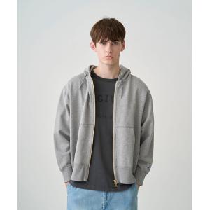 パーカー ORCIVAL | 裏毛 コットン フレンチテリージップフーディー MEN メンズ レディース