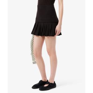 LACOSTE（ラコステ） スカート 3Dニッティングフレアスカート / ミニ