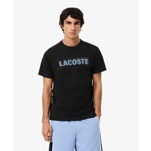 ラコステ tシャツ ブランドネームロゴプリントウルトラドライTシャツ メンズ