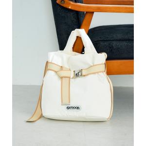 ショルダーバッグ バッグ 「OUTDOOR PRODUCTS /アウトドアプロダクツ」 2wayベルトトートバッグ S レディース