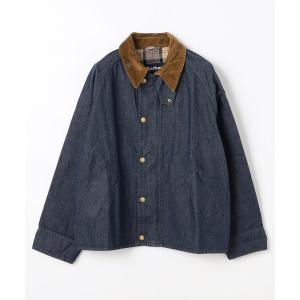 ブルゾン アウター Barbour/バブアー TRANSPORT DENIM CASUAL JACKET メンズ