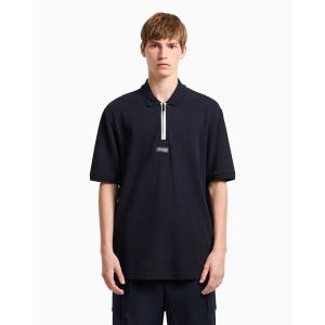 黒タグ Lサイズ ジョルジオアルマーニ ポロシャツ　襟付き　イタリア製　黒　48 GIORGIO ARMANI/ジョルジオ アルマーニ_Men通販 | ポロシャツ ピュア