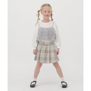 tシャツ フェザービスチェ長袖/T/638788 キッズ 子供服 女の子