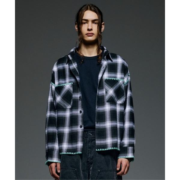 シャツ B omnivore/ビーオムニボー　HAND STITCH SHIRT メンズ