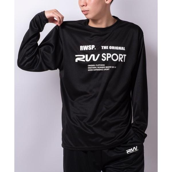 tシャツ (SA) ドライ ロゴ 長袖 Tシャツ メンズ