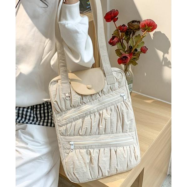 タブレットケース ギャザー メタリック タブレット ショルダーPCバッグ