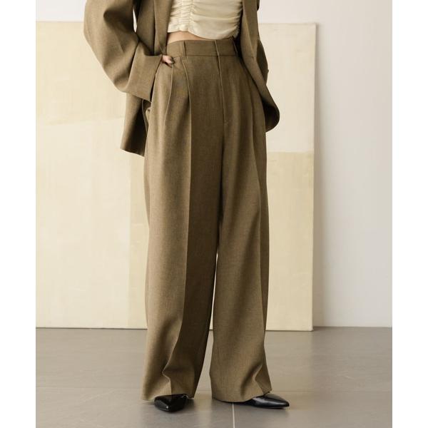 ワイドパンツ パンツ ホップサックワイドパンツ 602808 レディース