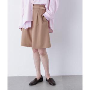 パンツ ベルテッドショートパンツ レディース