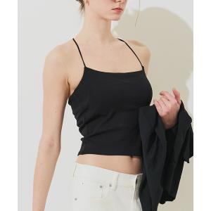 カップ付き キャミソール OUT BRA クロス...の商品画像