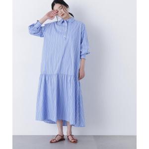 シャツワンピース オーバーシャツワンピース