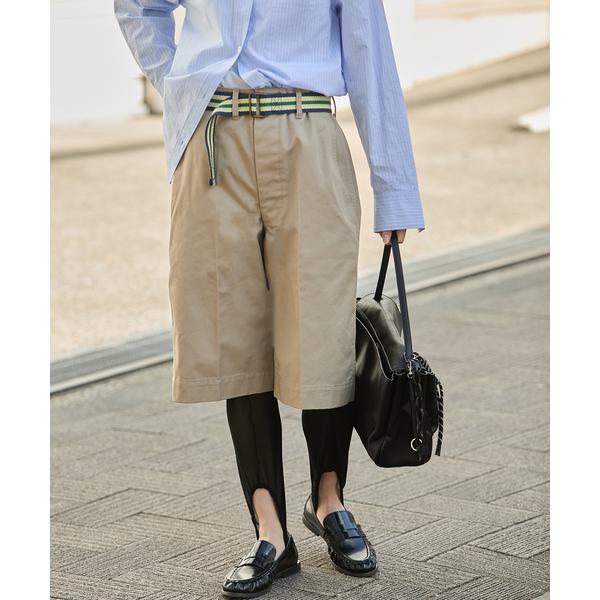 パンツ 別注「BURK / バーク」for JSベルトツキショートチノ レディース