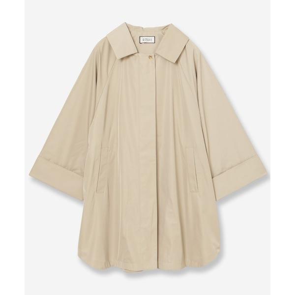 コート アウター 「洗える」ツイルフーディーコート レディース