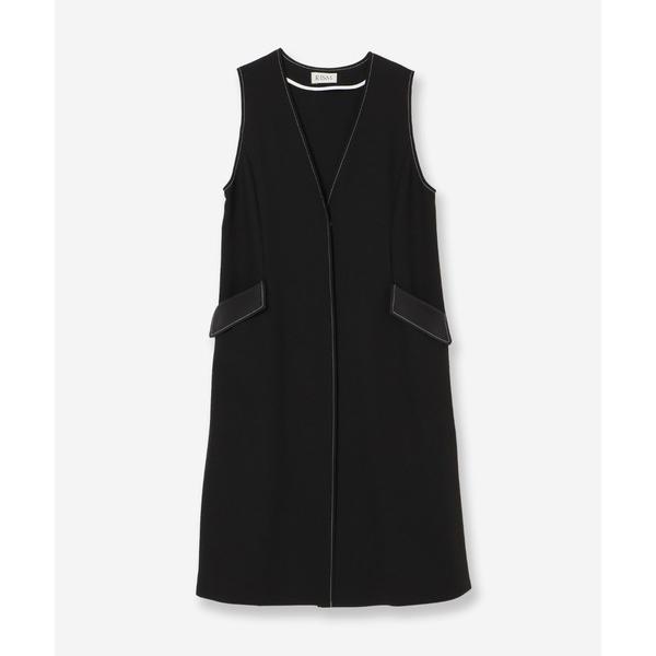 ベスト ジレ 入学式 入園式 「接触冷感・吸水速乾・紫外線防止・洗える」カラーステッチロングジレ レ...