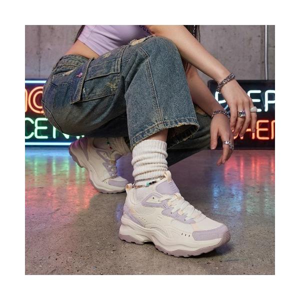 スニーカー WAVY BLOCK / ウェイビーブロック / カジュアルスニーカー レディース メン...