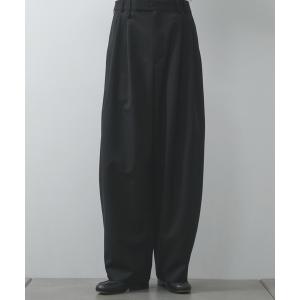 スラックス 「STUDIOUS」2Tuck Curve Slacks メンズ