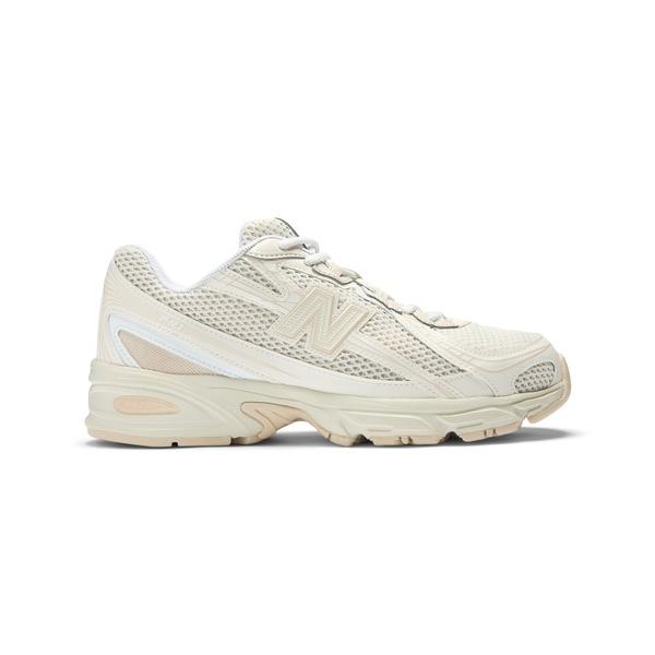 「New Balance」 ローカットスニーカー 24.0cm ライトベージュ レディース