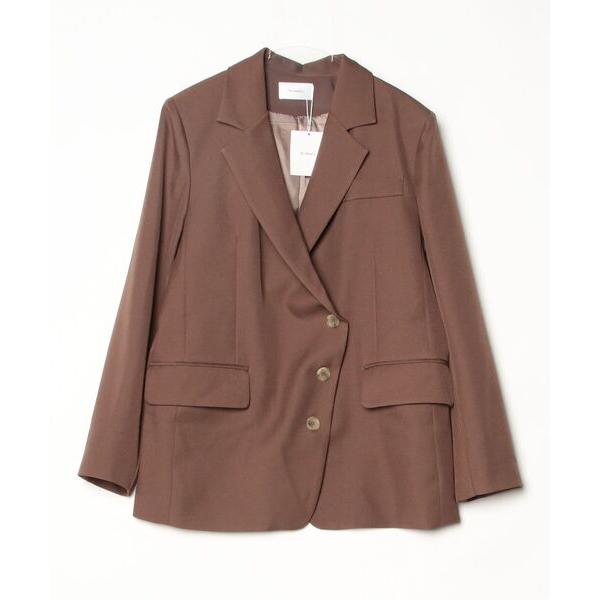 「by muni:r」 テーラードジャケット FREE ブラウン レディース