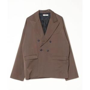「y/m by kitsune」 テーラードジャケット LARGE ブラウン メンズ