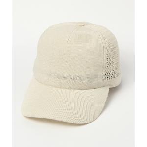 「niko and...」 メッシュキャップ FREE ベージュ レディース