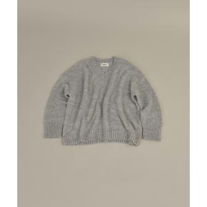「MERLOT」 長袖ニット FREE グレー レディース